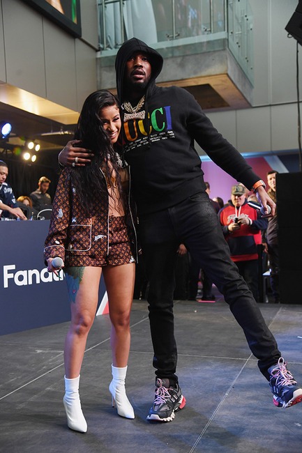 Cardi B, Meek Mill, 2019 Super Bowl Party